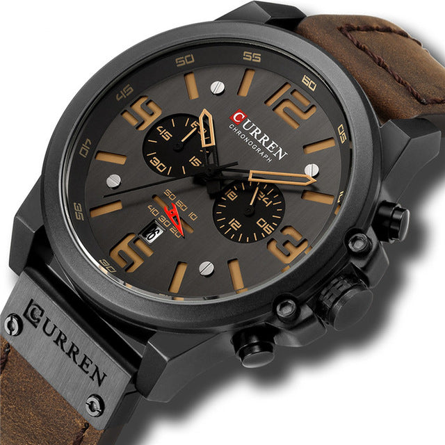 Curren Sofia® orologio uomo pelle