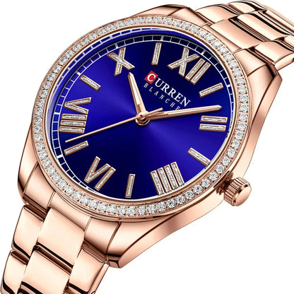 Curren Diamante® orologio donna acciaio