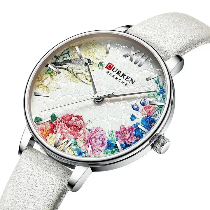 Curren Fiore® orologio donna pelle