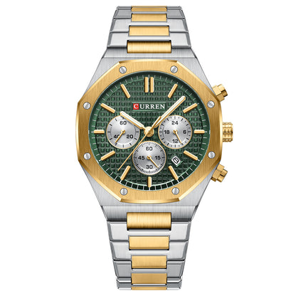 Curren Atene® orologio uomo acciaio