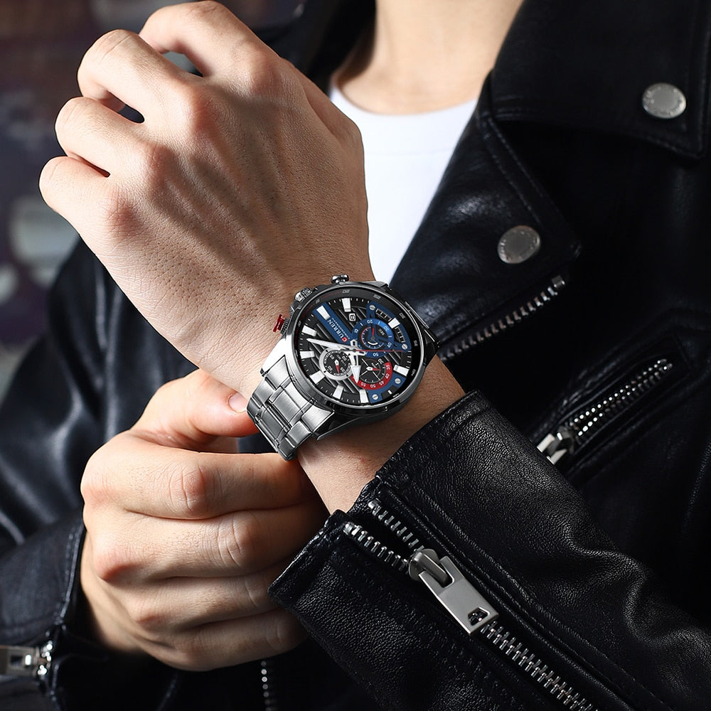 Curren Ambasador® orologio uomo acciaio
