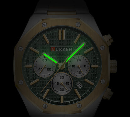 Curren Atene® orologio uomo acciaio