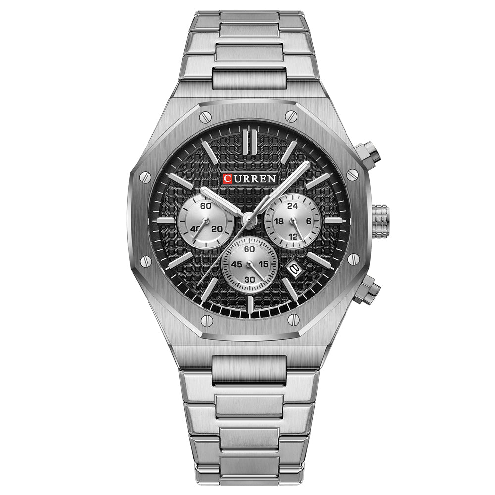 Curren Atene® orologio uomo acciaio