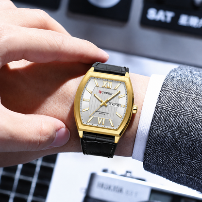 Curren Prestige® orologio uomo pelle