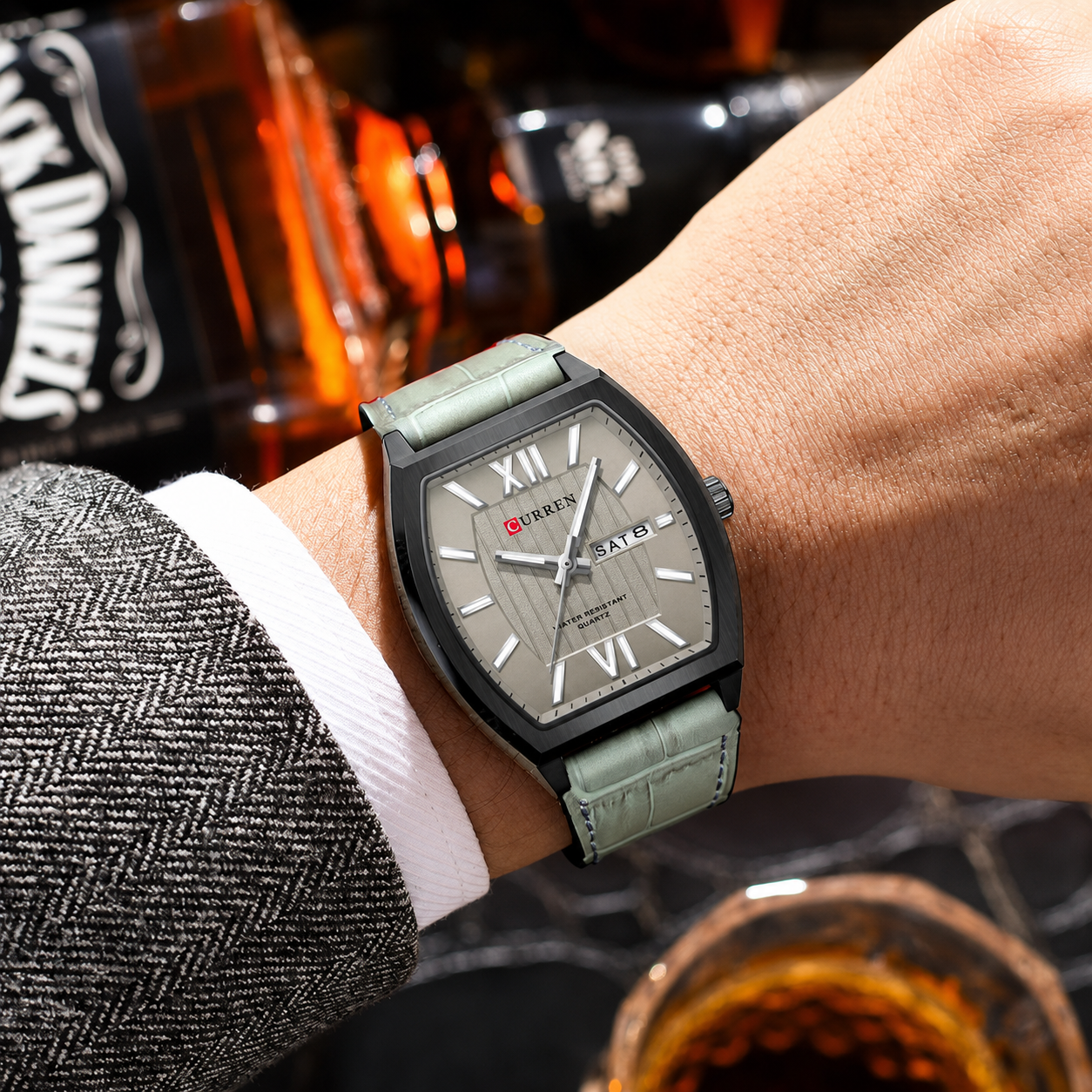 Curren Prestige® orologio uomo pelle