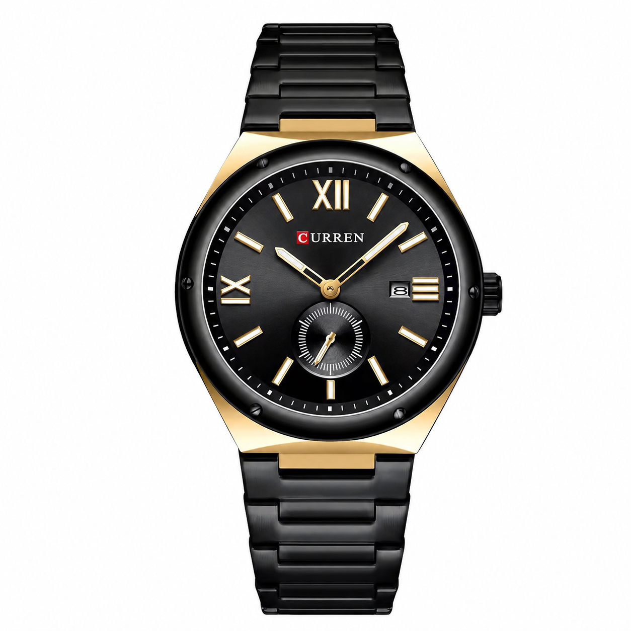 Curren Santiago® orologio uomo acciaio