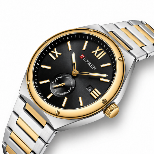 Curren Santiago® orologio uomo acciaio