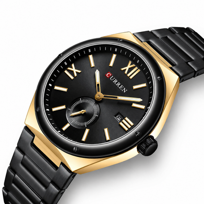 Curren Santiago® orologio uomo acciaio