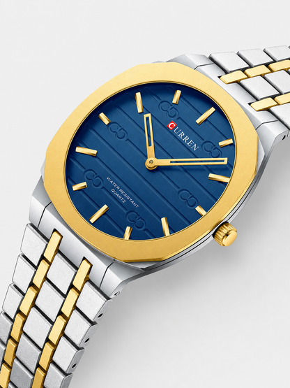 Curren Sax® orologio uomo acciaio