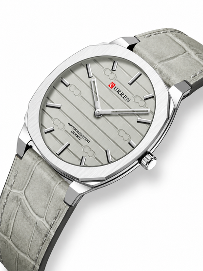 Curren Sax® orologio uomo pelle