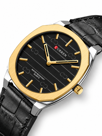 Curren Sax® orologio uomo pelle