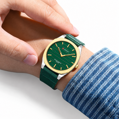 Curren Sax® orologio uomo pelle