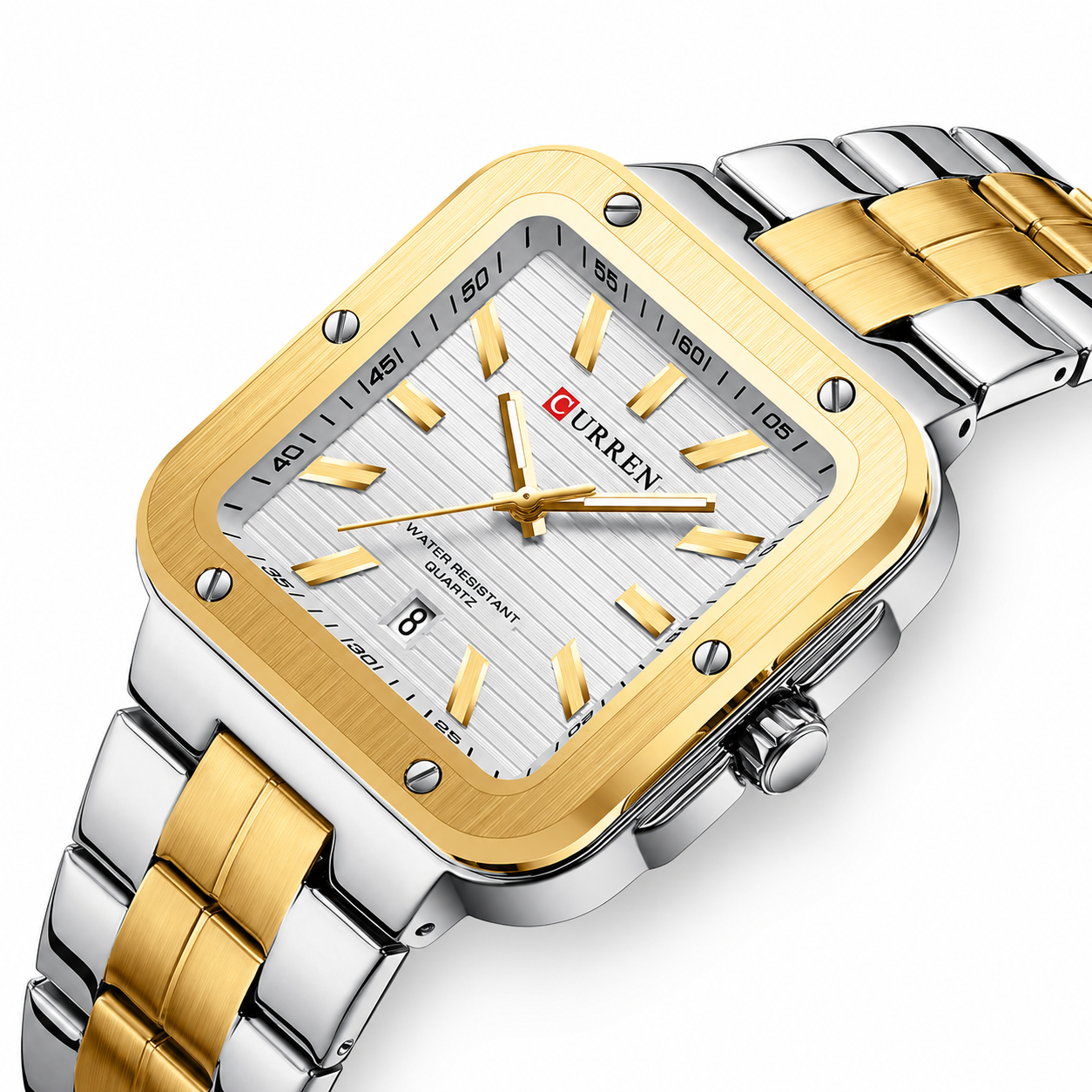 Curren Parigi® orologio uomo acciaio