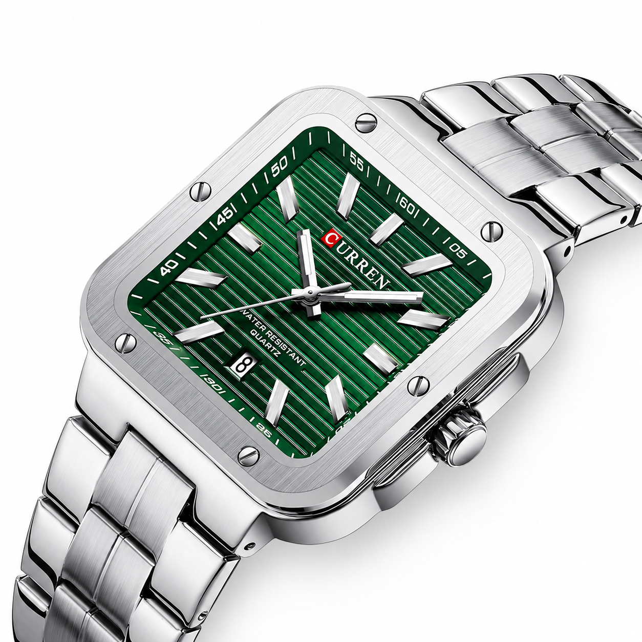 Curren Parigi® orologio uomo acciaio