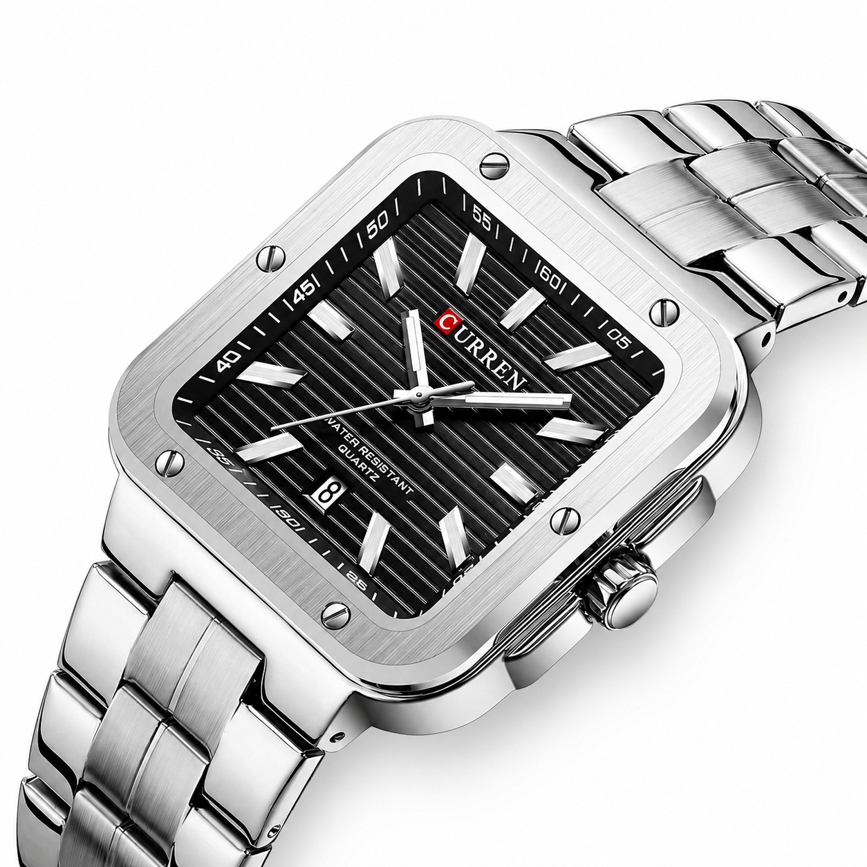 Curren Parigi® orologio uomo acciaio