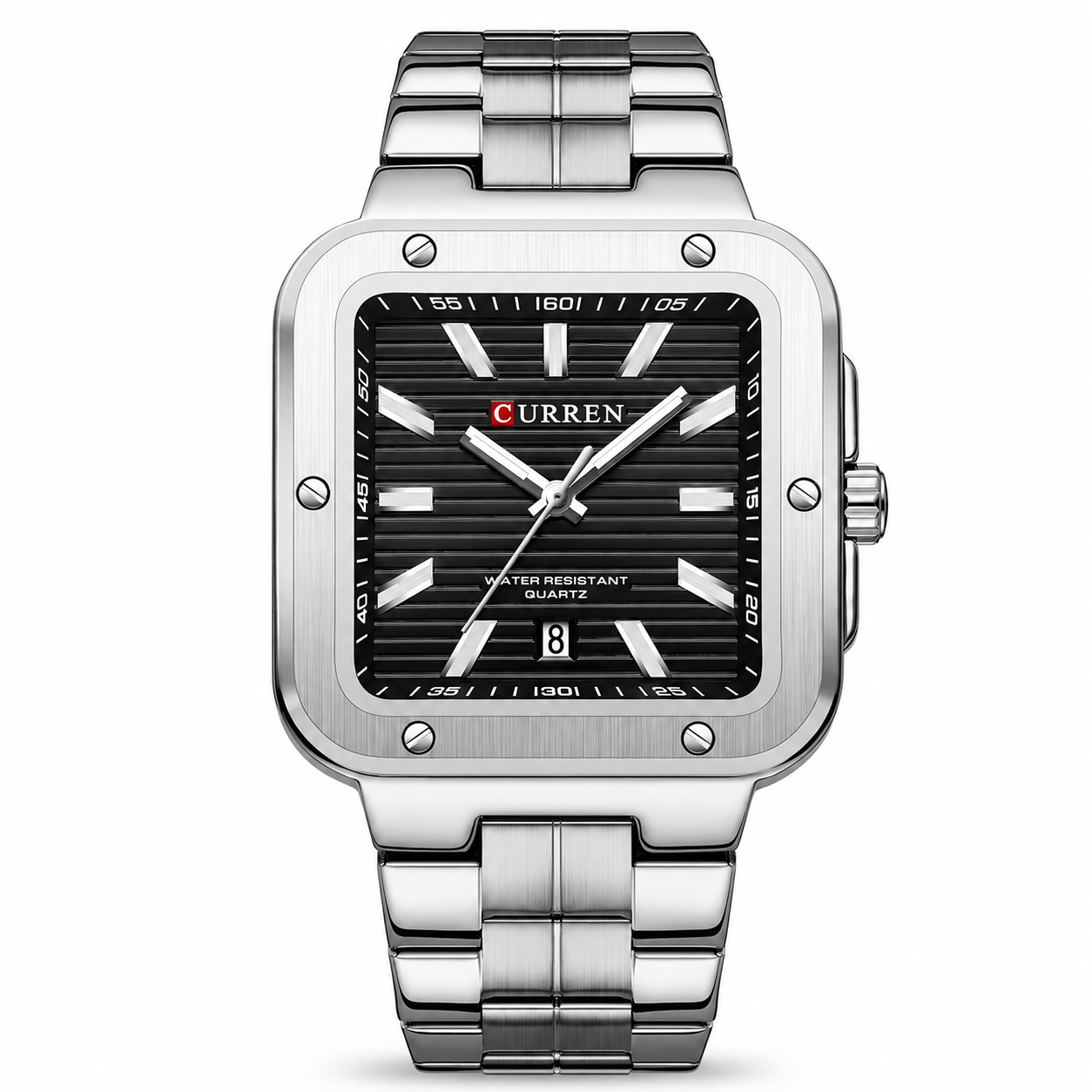 Curren Parigi® orologio uomo acciaio