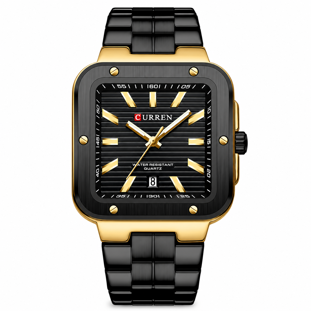 Curren Parigi® orologio uomo acciaio