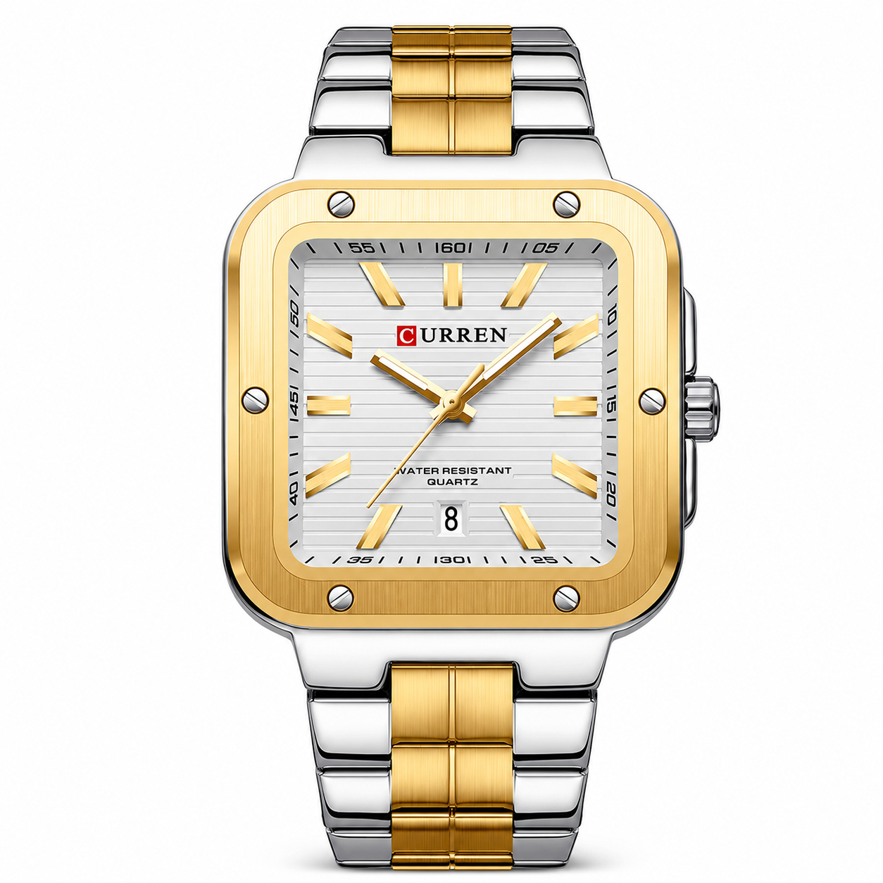 Curren Parigi® orologio uomo acciaio