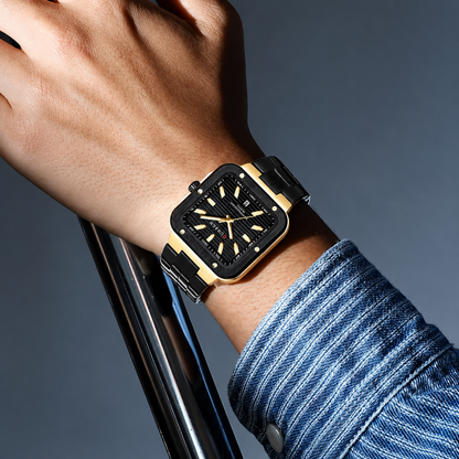 Curren Parigi® orologio uomo acciaio