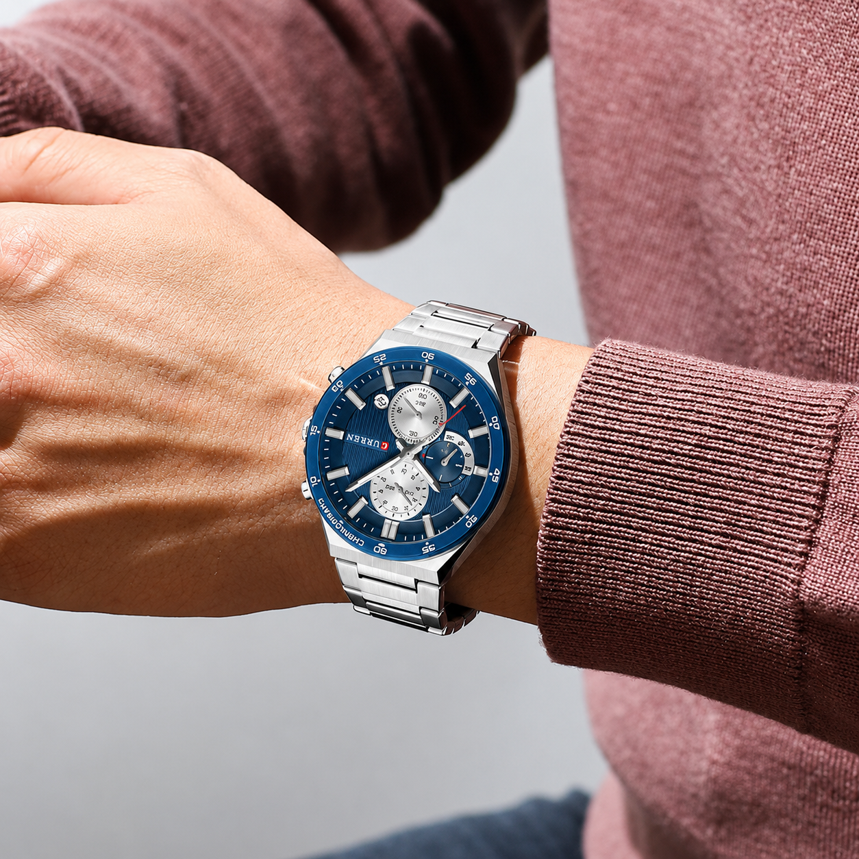 Curren Venezia® orologio uomo acciaio