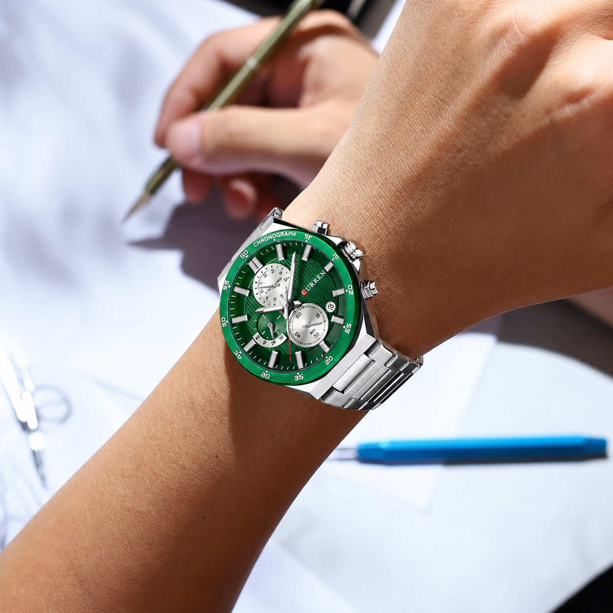 Curren Venezia® orologio uomo acciaio