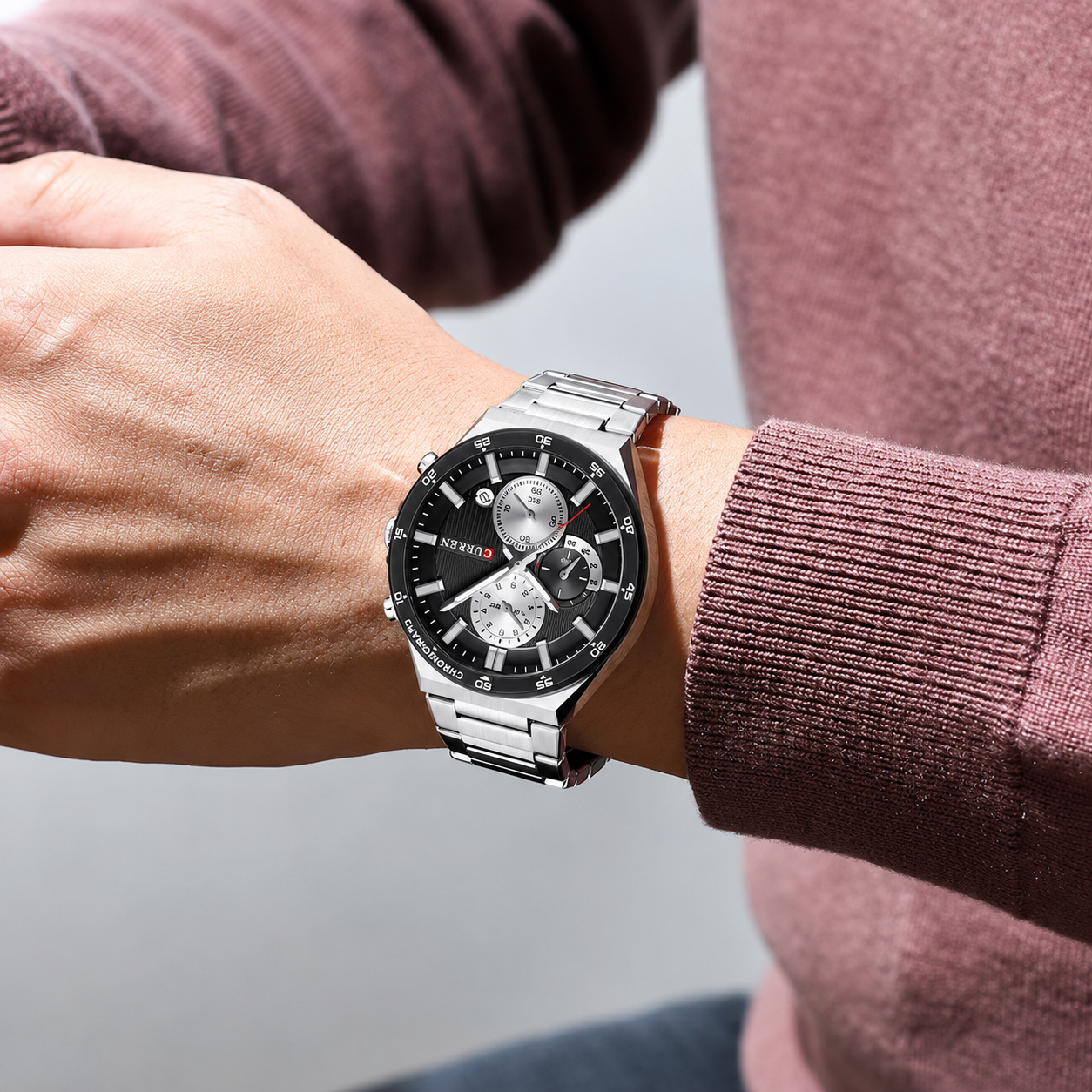 Curren Venezia® orologio uomo acciaio