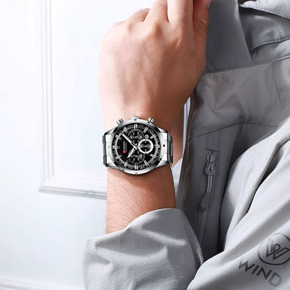 Curren Nizza® orologio uomo acciaio