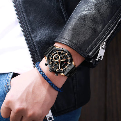 Curren Nizza® orologio uomo acciaio