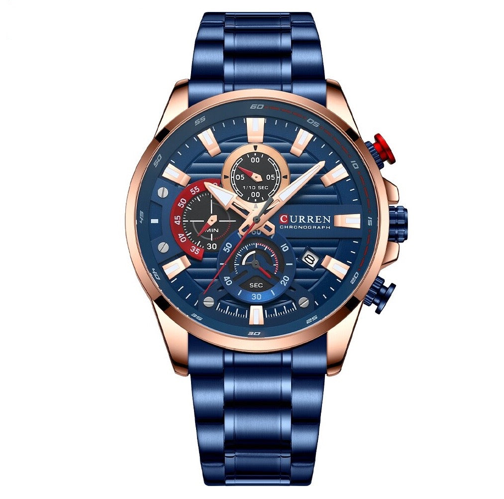 Curren Ambasador® orologio uomo acciaio