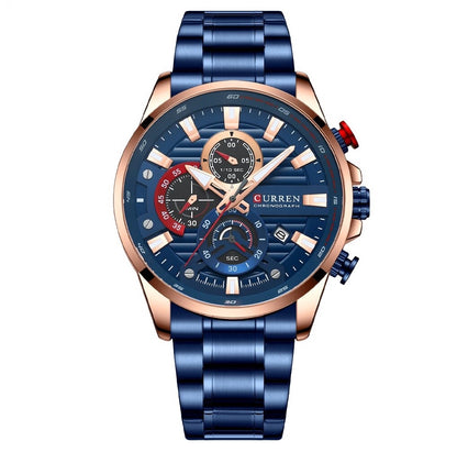 Curren Ambasador® orologio uomo acciaio