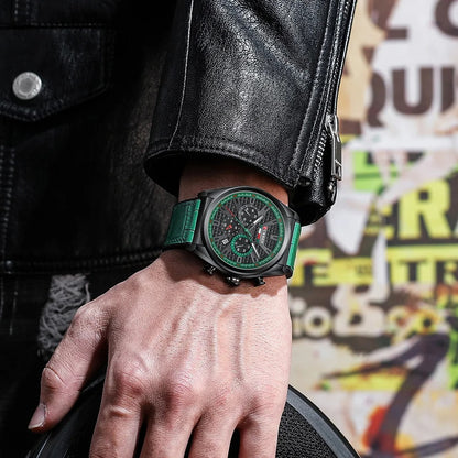 Curren Corsa® orologio uomo pelle