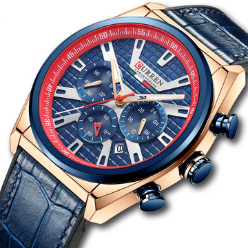 CURREN Cronografo da uomo di lusso multifunzione quadrante orologi sportivi in pelle impermeabile orologio da polso militare M8329 – acquista a prezzi convenienti sul marketplace CURREN Cronografo da uomo di lusso multifunzione quadrante orologi sportivi in pelle impermeabile orologio da polso militare M8329 – acquista a prezzi convenienti sul marketplace