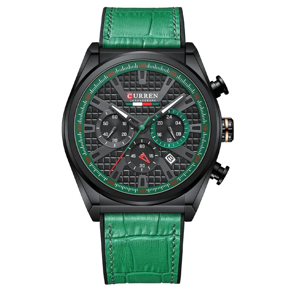 Curren Corsa® orologio uomo pelle