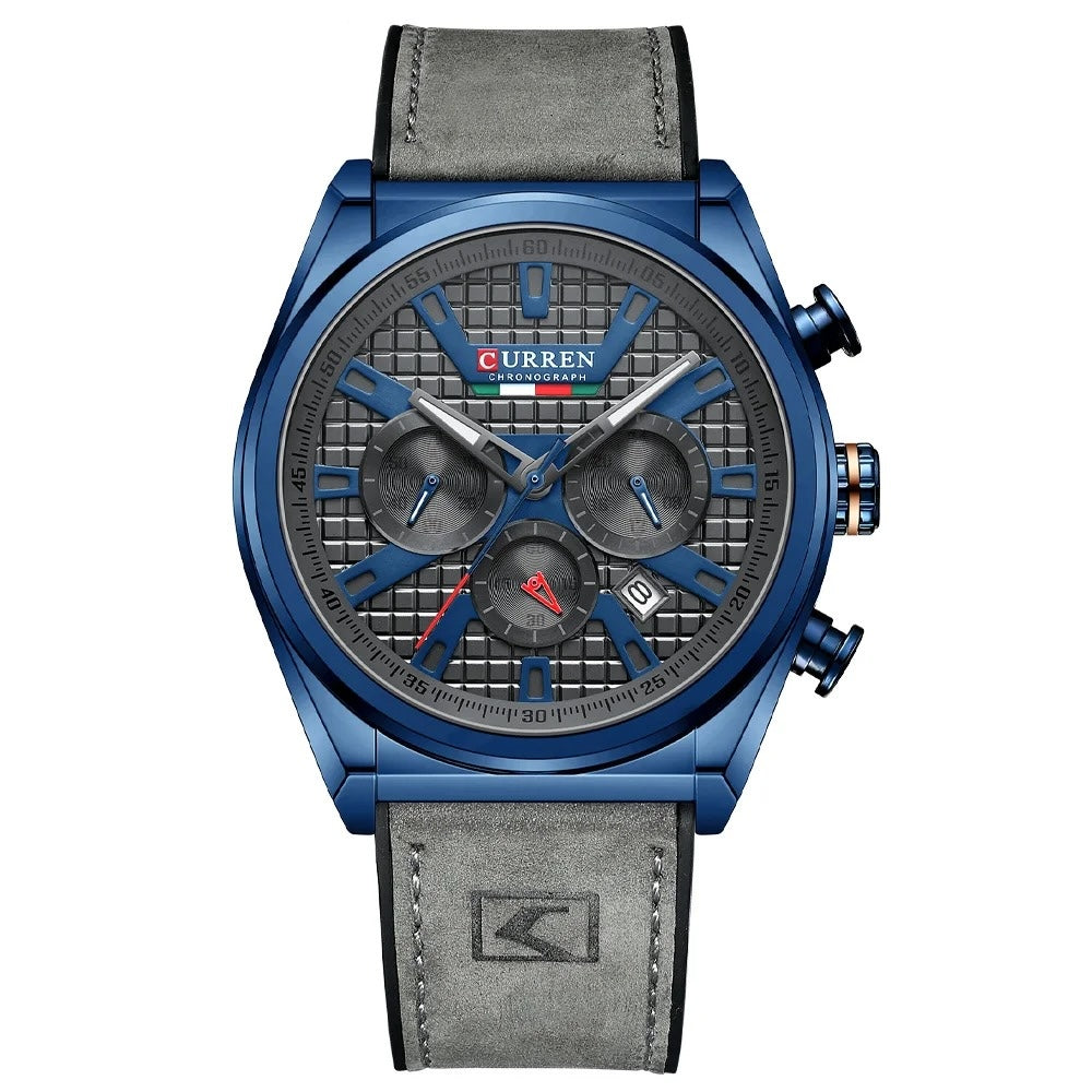 Curren Corsa® orologio uomo pelle