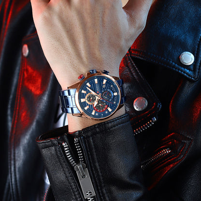 Curren Ambasator® orologio uomo acciaio