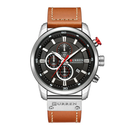 Curren Istanbul® orologio uomo pelle