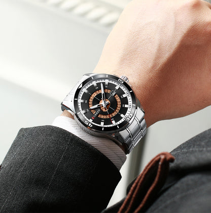 Curren Tokyo® orologio uomo acciaio