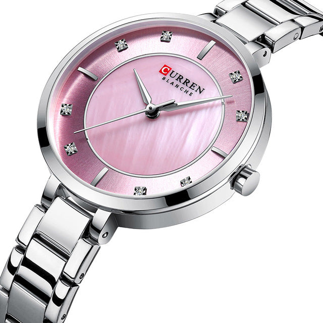 Curren Rosa® orologio donna acciaio