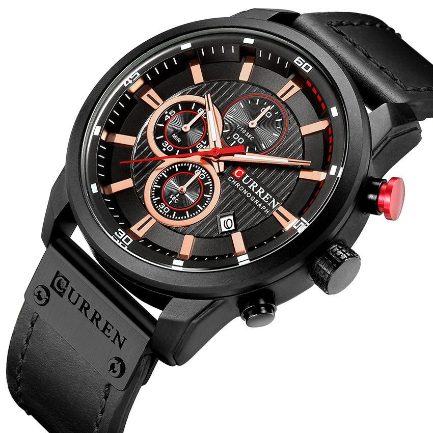 Curren Istanbul® orologio uomo pelle