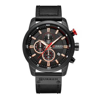 Curren Istanbul® orologio uomo pelle