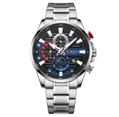 Curren Ambasator® orologio uomo acciaio