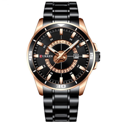 Curren Tokyo® orologio uomo acciaio