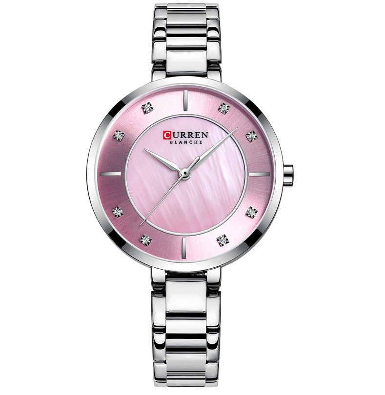 Curren Rosa® orologio donna acciaio