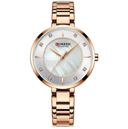 Curren Rosa® orologio donna acciaio