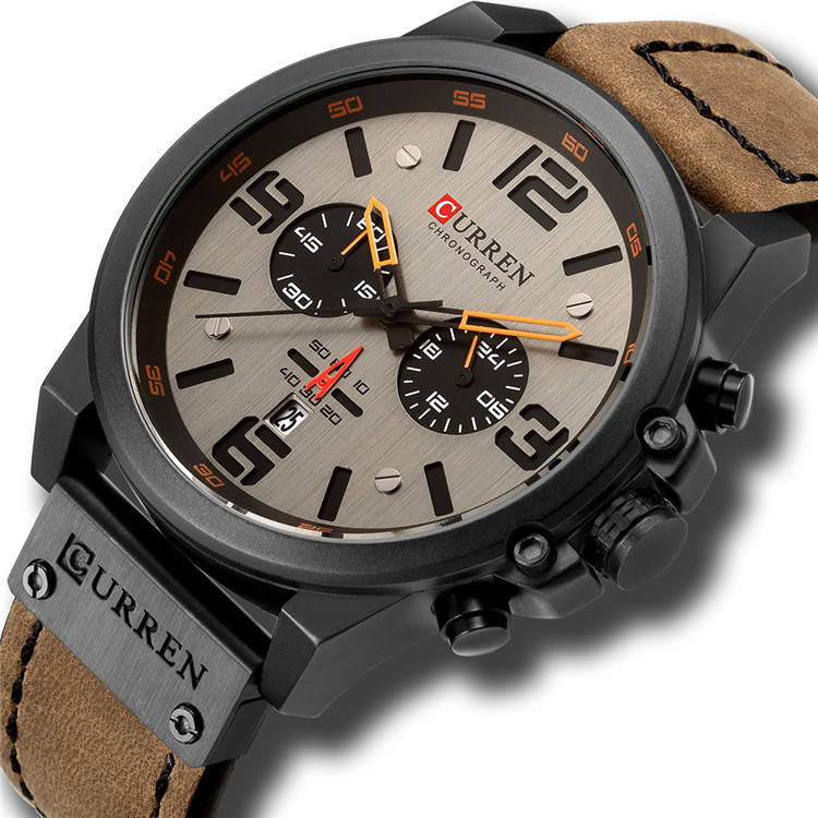 Curren Sofia® orologio uomo pelle – Curren Italia