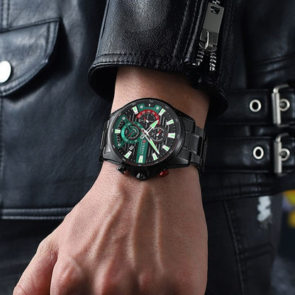 Curren Ambasator® orologio uomo acciaio